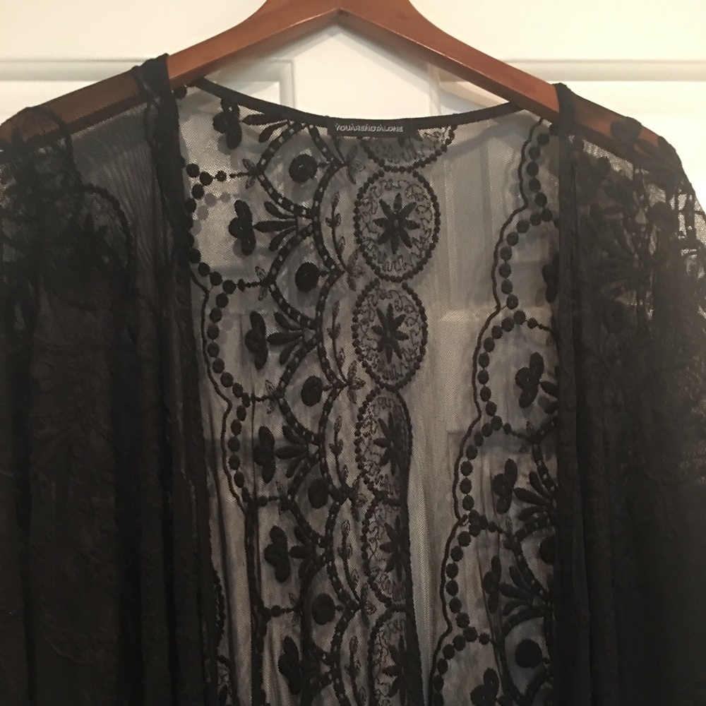 Lace cover up